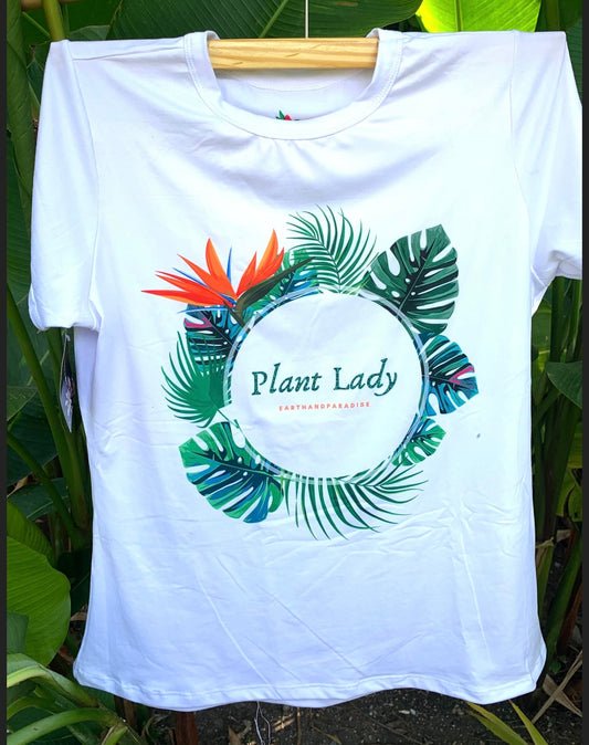 Women T shirt Plant Lady female design gift for planter gardener